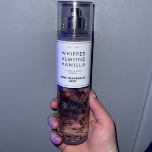 Whipped Almond Vanilla used Bath and Body works